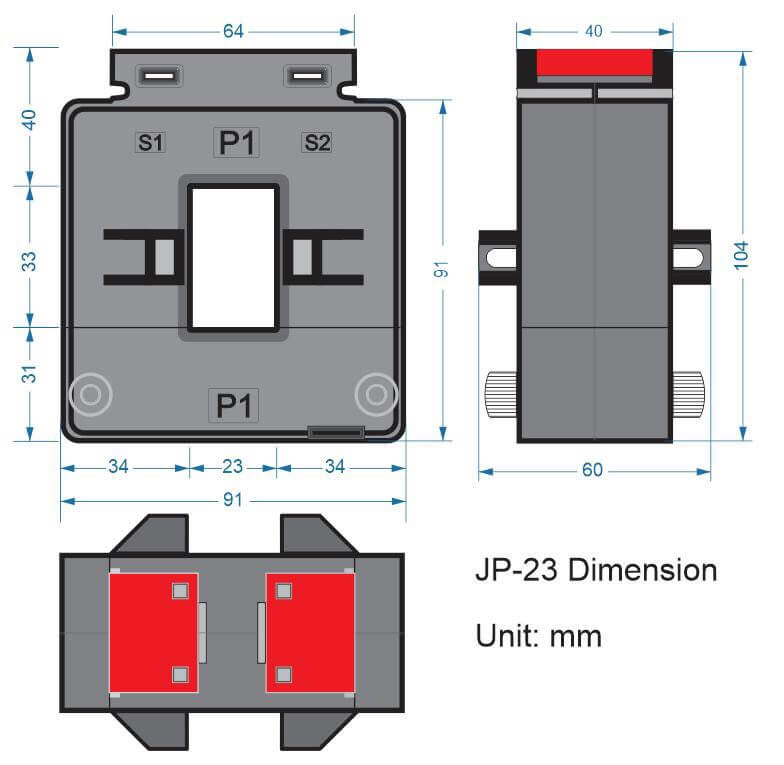 kích thước jp-23