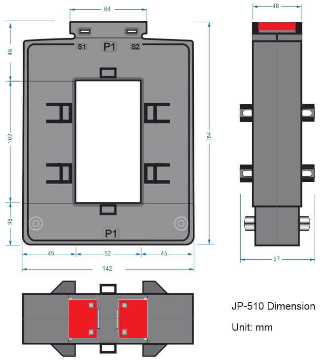 kích thước jp-510